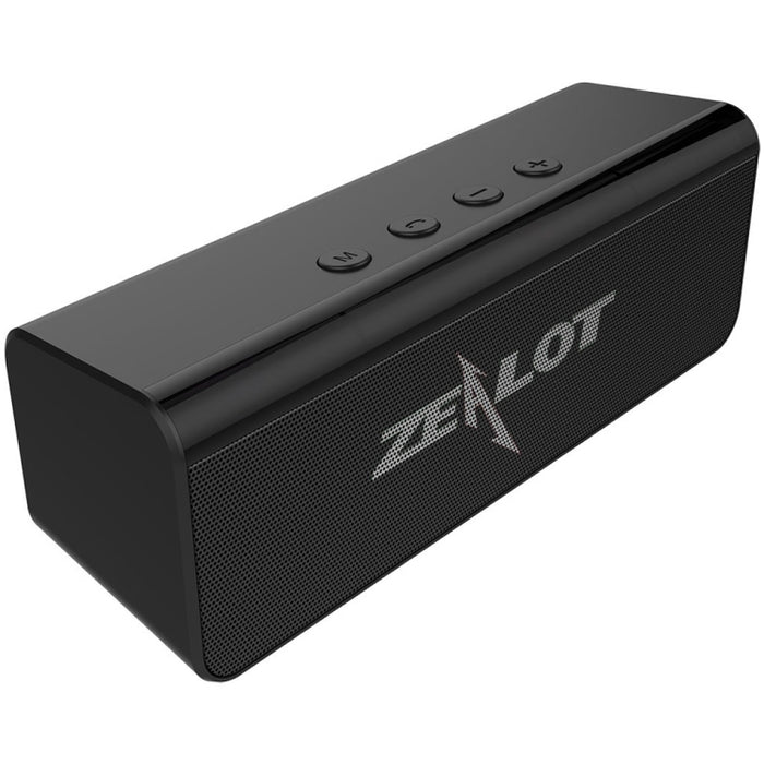 ZEALOT S31 10W 3D Altavoz Bluetooth inalámbrico estéreo HiFi, compatible con tarjeta manos libres/USB/AUX/TF