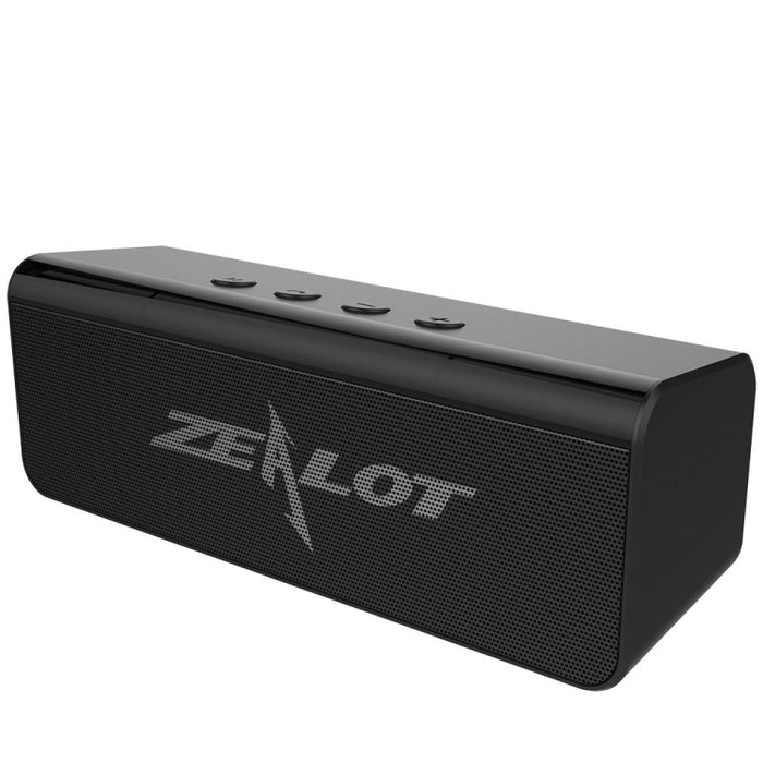 ZEALOT S31 10W 3D Altavoz Bluetooth inalámbrico estéreo HiFi, compatible con tarjeta manos libres/USB/AUX/TF