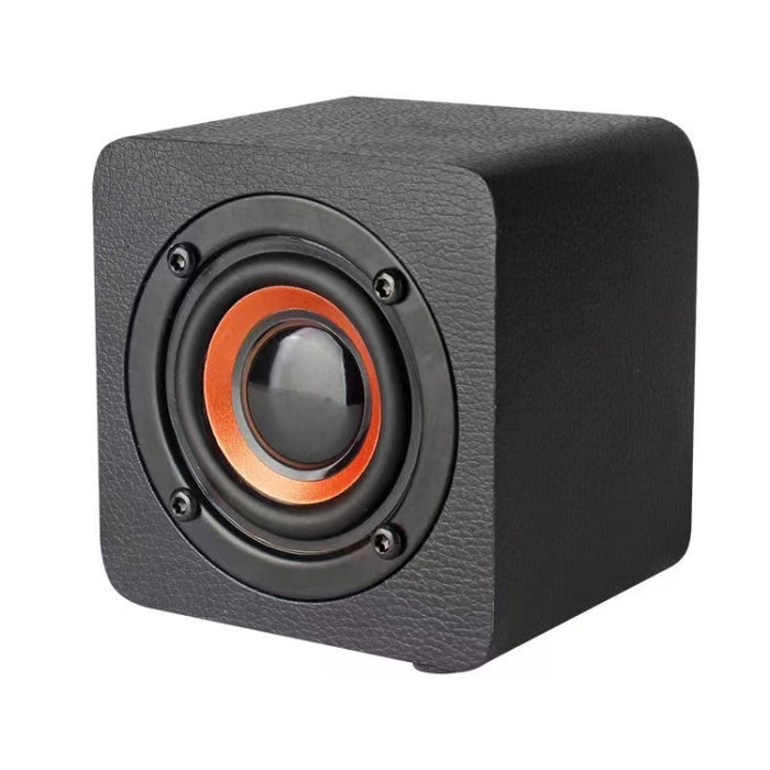 Q1 Mini Altavoz Bluetooth Inalámbrico Mega Bass Portátil de Madera