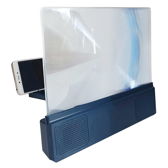 AMPLIFICADOR DE PANTALLA Universal para teléfono móvil F5 de 12 pulgadas, amplificador de vídeo HD con soporte y altavoz, versión de carga