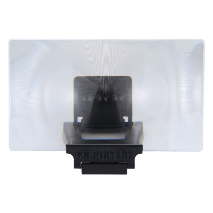 F6 Lupa de pantalla de teléfono móvil 3D plegable universal de 12 pulgadas con soporte perezoso