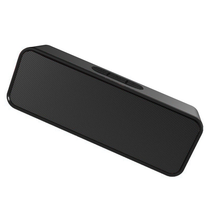 SC211 Altavoz Bluetooth inalámbrico con subwoofer portátil Bluetooth 5.0, compatible con tarjeta TF, disco U y AUX de 3,5 mm