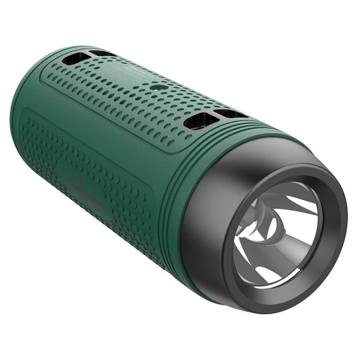 ZEALOT A1 Altavoz Bluetooth inalámbrico de graves multifuncional, micrófono incorporado, compatible con llamadas Bluetooth, tarjeta AUX, TF y luces LED
