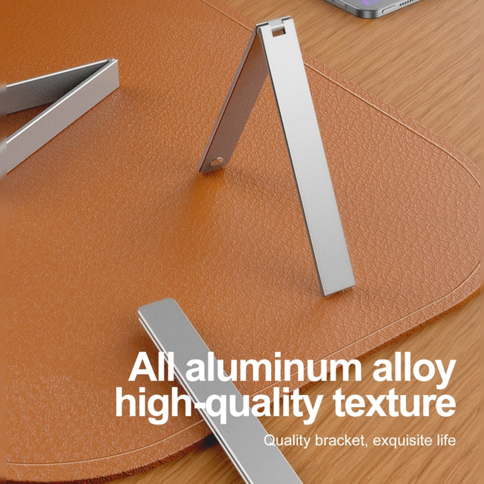 R-JUST PB07 Soporte para tableta de aleación de aluminio portátil plegable magnético de forma lineal