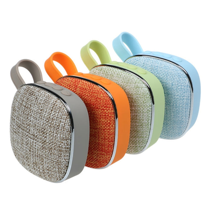 Mini altavoz portátil Bluetooth del cuadrado de la textura del paño X25new, llamada manos libres de la ayuda y tarjeta del TF y AUX.