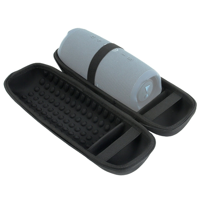 Caja de almacenamiento de altavoz portátil EVA, cubierta protectora con correa para el hombro y mosquetón para JBL Charge 5