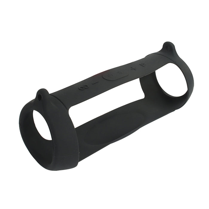 Funda protectora de silicona portátil para altavoz con correa para el hombro y mosquetón para JBL Charge 5