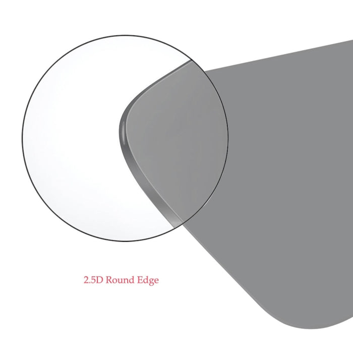 ENKAY para iPhone 8 y iPhone 7 Hat-Prince 0,26 mm 9H + Dureza superficial 2.5D Privacidad Antideslumbrante Película de vidrio templado no completa