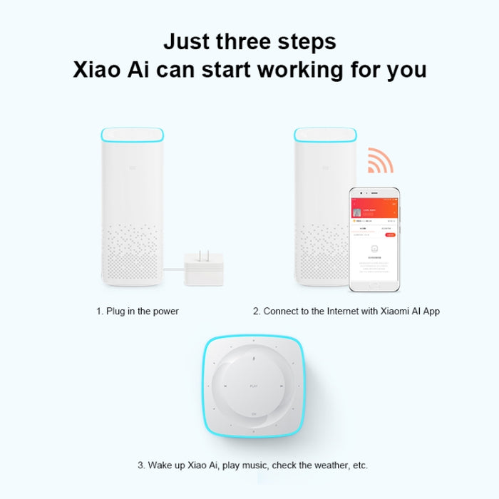 El altavoz Xiaomi AI admite WiFi de doble banda, Bluetooth 4.1 y reproducción de música A2DP