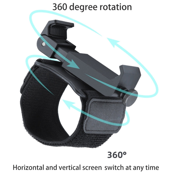 Muñequera elástica Soporte para teléfono manos libres, Longitud de la pulsera: 40 cm