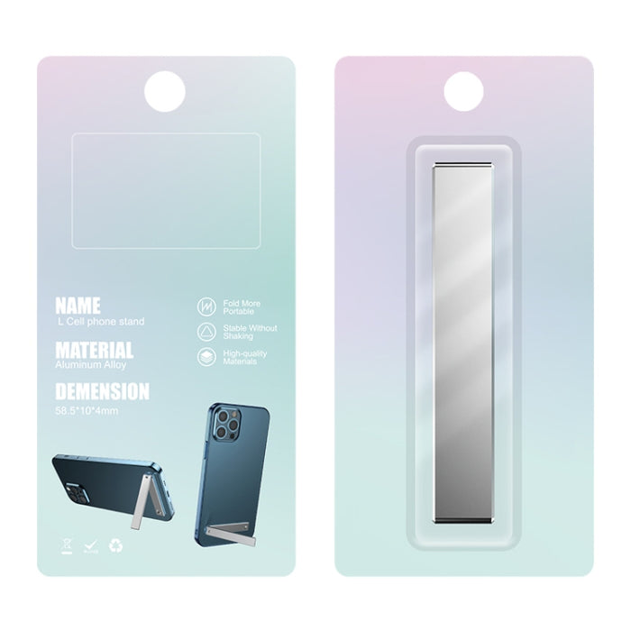 R-JUST SJ07 Soporte para teléfono móvil de aleación de aluminio portátil plegable magnético de forma lineal