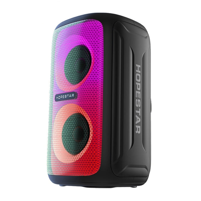 HOPESTAR Party 110 Mini Altavoz Bluetooth inalámbrico con luces coloridas