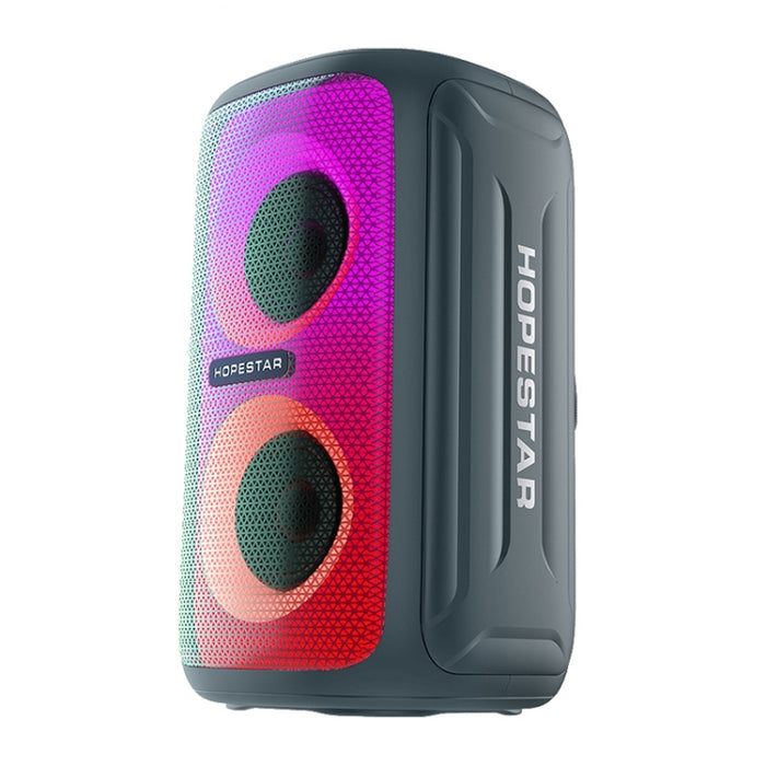 HOPESTAR Party 110 Mini Altavoz Bluetooth inalámbrico con luces coloridas