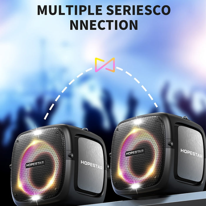Altavoz Bluetooth inalámbrico con iluminación RGB HOPESTAR Party One