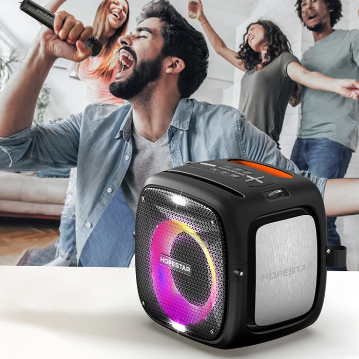 Altavoz Bluetooth inalámbrico con iluminación RGB HOPESTAR Party One