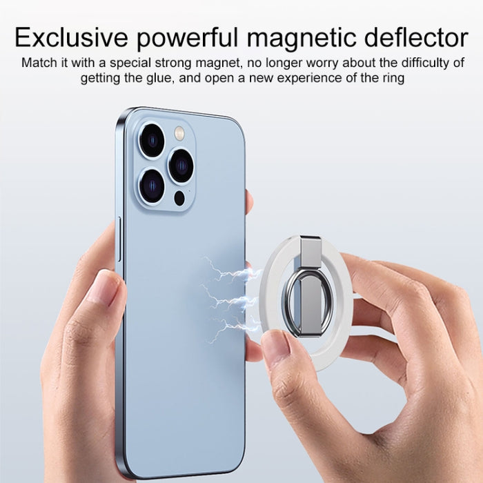 Soporte de anillo de doble articulación sin adhesivo magnético MagSafe para iPhone 13 Series / iPhone 12 Series