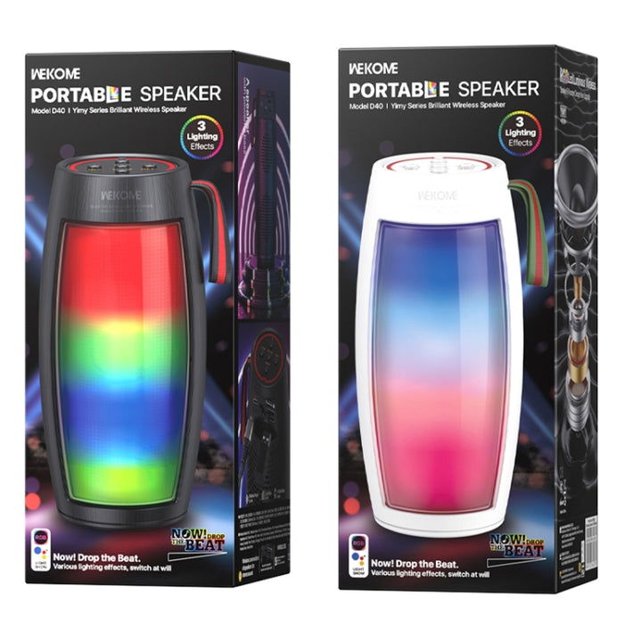 WEKOME D40 5W Sound Pulse Altavoz Bluetooth colorido