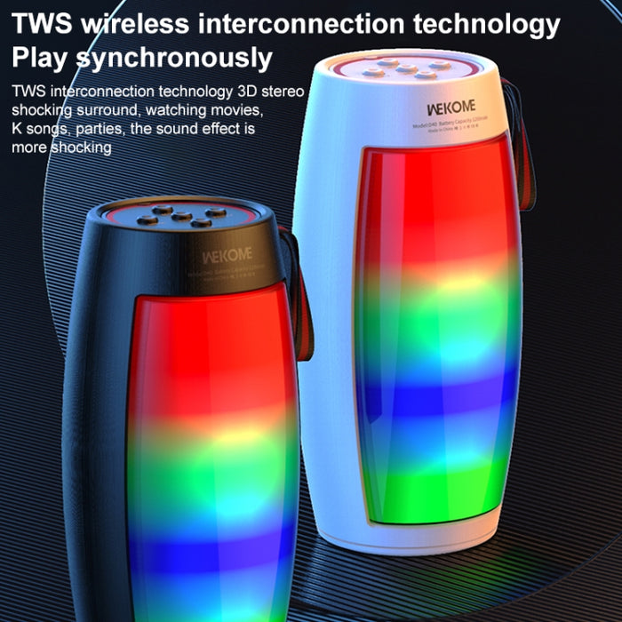 WEKOME D40 5W Sound Pulse Altavoz Bluetooth colorido