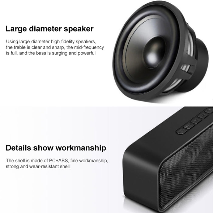 SC211 Pro Tarjeta multifunción para exteriores Altavoz inalámbrico Bluetooth Versión mejorada