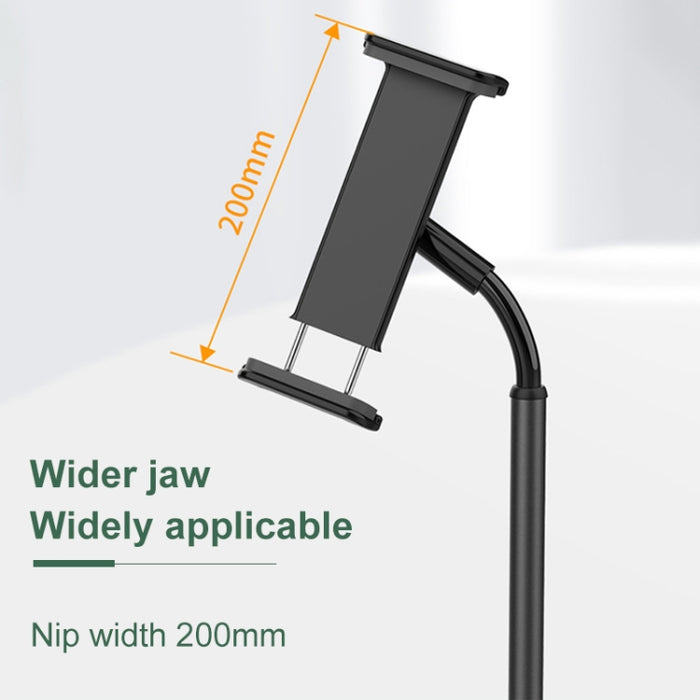 ZM17 Soporte giratorio retráctil para teléfono de escritorio para selfies al aire libre para teléfonos móviles/tabletas de 4,6-7,8 pulgadas