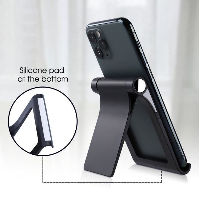Soporte de escritorio para teléfono móvil/tableta con textura mate giratoria Universal ZM-7 de 360 grados