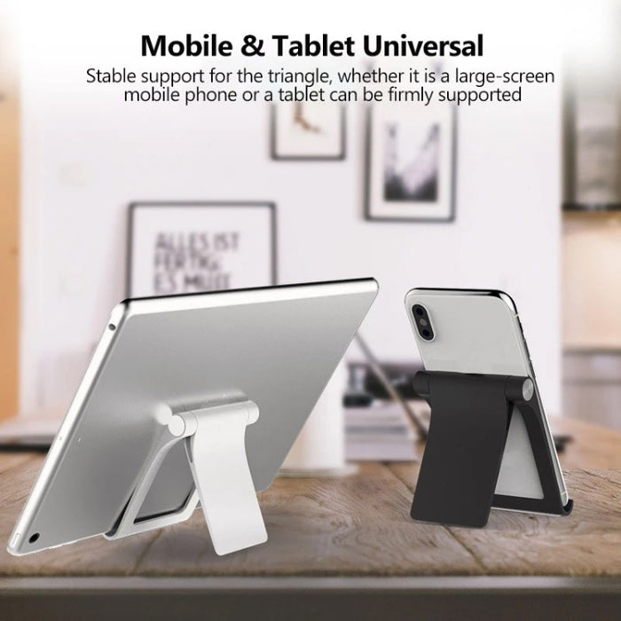 Soporte de escritorio para teléfono móvil/tableta con textura mate giratoria Universal ZM-7 de 360 grados