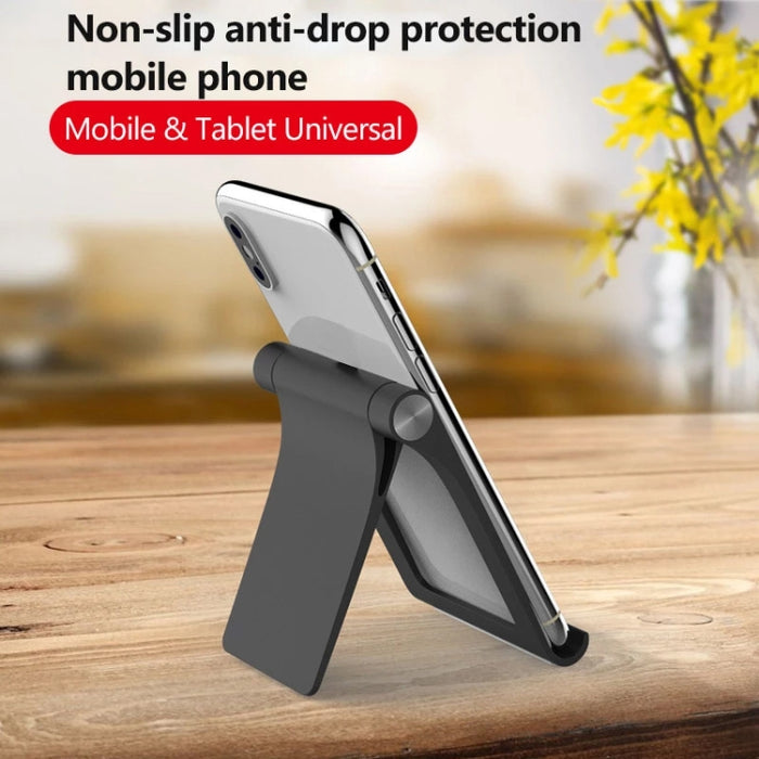 Soporte de escritorio para teléfono móvil/tableta con textura mate giratoria Universal ZM-7 de 360 grados