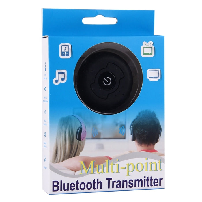Transmisor de audio Bluetooth 4.0 multipunto portátil H366T para iPhone, Samsung, HTC, Sony, Google, Huawei, Xiaomi y otros teléfonos inteligentes