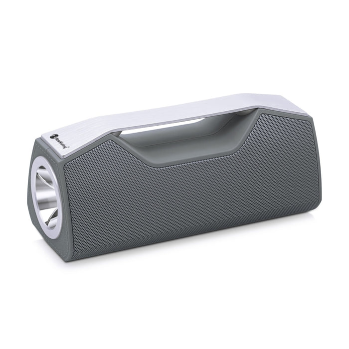 NewRixing NR-2028 Altavoz estéreo inalámbrico Bluetooth con iluminación portátil compatible con altavoz de función TWS
