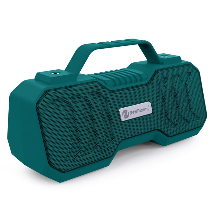 NewRixing NR-4500 Altavoz estéreo Bluetooth inalámbrico portátil compatible con altavoz con función TWS/FM