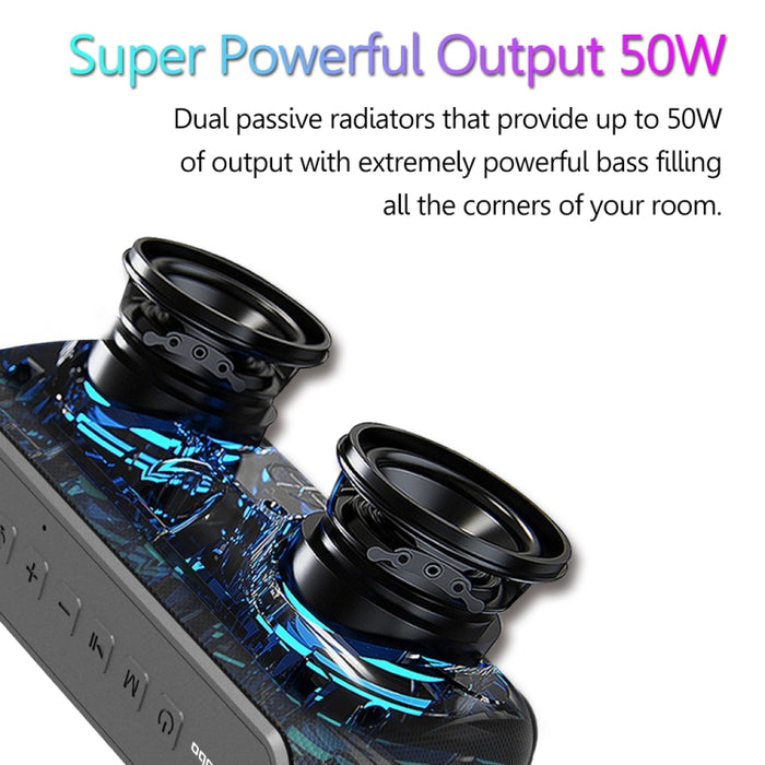 XDOBO X7 TWS Altavoz Bluetooth inalámbrico Subwoofer para exteriores, X7