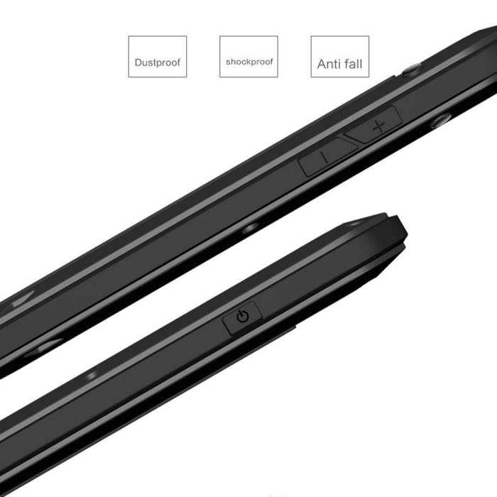 LOVE MEI para iPhone 7 Funda protectora de metal antideslizante profesional y potente a prueba de polvo y golpes