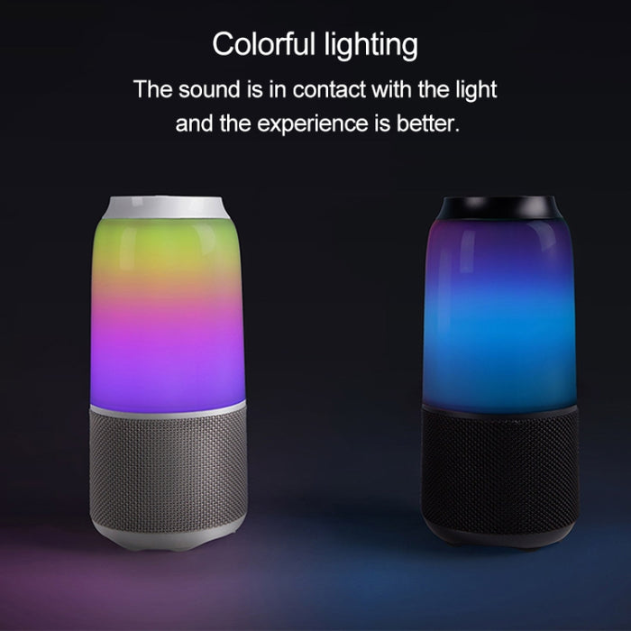 Altavoz Bluetooth inalámbrico original Xiaomi Youpin V03 con luz colorida, soporte manos libres / AUX