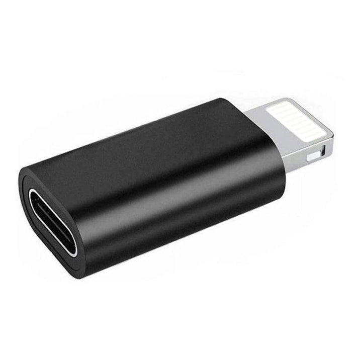 ENKAY Hat-Prince HC-6 Mini ABS USB-C / Type-C Adaptador de conector de puerto de 3.1 a 8 pines (blanco)