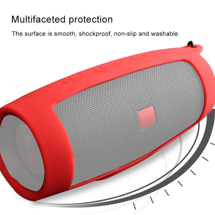 Para JBL Charge 4 Altavoz Bluetooth a prueba de golpes Funda protectora de silicona suave