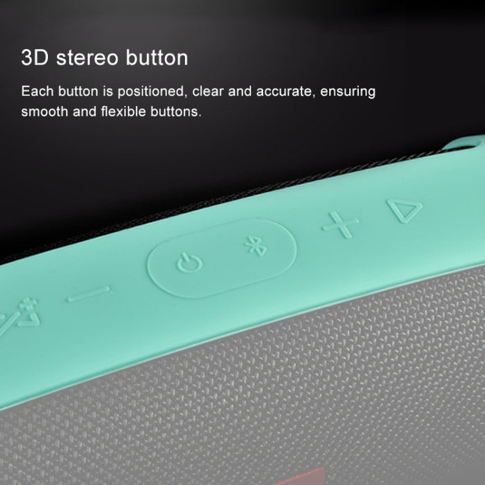 Para JBL Charge 4 Altavoz Bluetooth a prueba de golpes Funda protectora de silicona suave