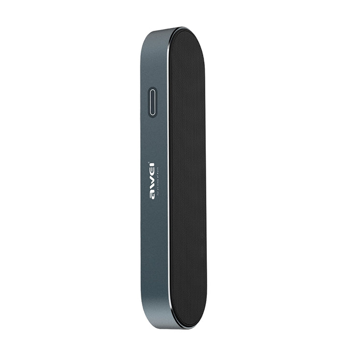 Wei Y220 Altavoz Bluetooth inalámbrico portátil V4.2 con sonido estéreo 3D claro HD y cancelación de ruido, compatible con tarjeta TF/AUX
