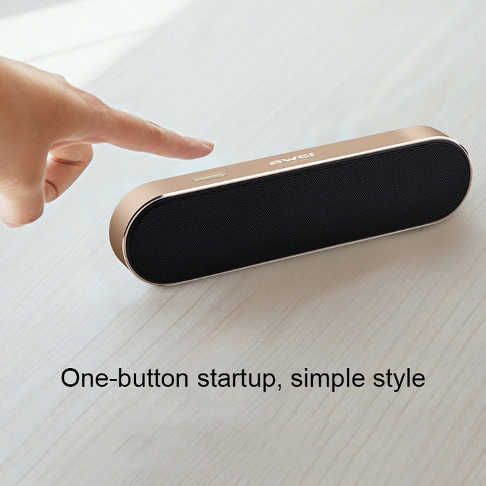 Wei Y220 Altavoz Bluetooth inalámbrico portátil V4.2 con sonido estéreo 3D claro HD y cancelación de ruido, compatible con tarjeta TF/AUX