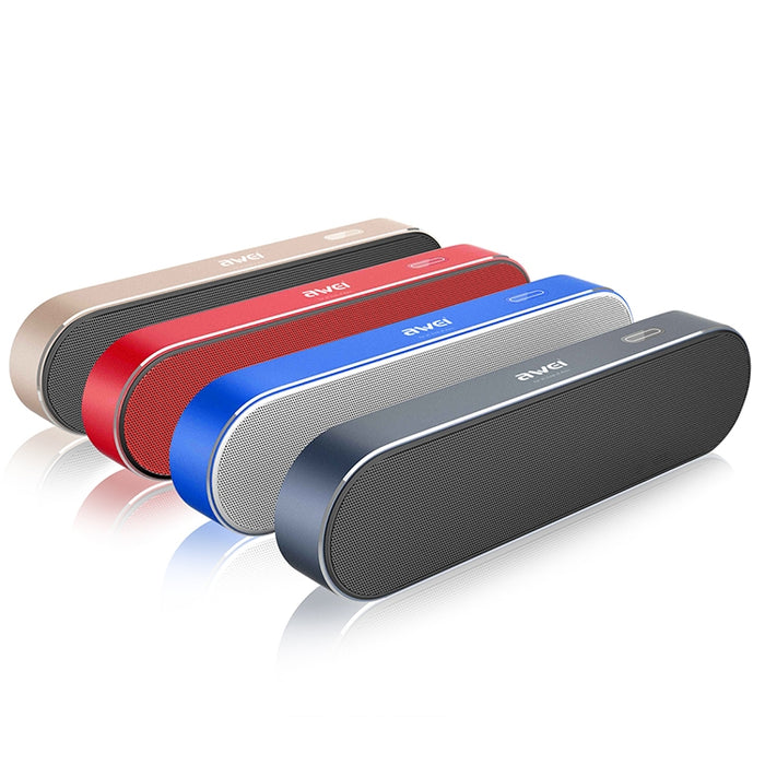 Wei Y220 Altavoz Bluetooth inalámbrico portátil V4.2 con sonido estéreo 3D claro HD y cancelación de ruido, compatible con tarjeta TF/AUX
