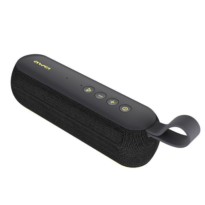 Wei Y230 Altavoz Bluetooth inalámbrico portátil V4.2 con sonido HD y graves mejorados, micrófono incorporado, compatible con NFC/U Disk/tarjeta TF/AUX