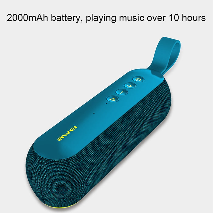 Wei Y230 Altavoz Bluetooth inalámbrico portátil V4.2 con sonido HD y graves mejorados, micrófono incorporado, compatible con NFC/U Disk/tarjeta TF/AUX
