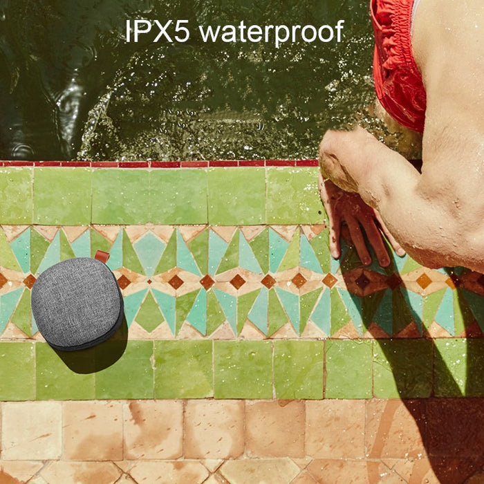 Wei Y260 Mini altavoz inalámbrico portátil Bluetooth IPX4 resistente al agua, micrófono incorporado, compatible con tarjeta TF