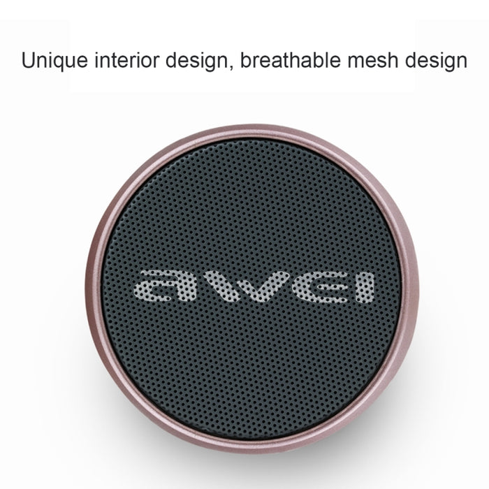 Wei Y500 Mini altavoz Bluetooth inalámbrico portátil con estéreo 3D, micrófono incorporado, compatible con tarjeta TF/AUX