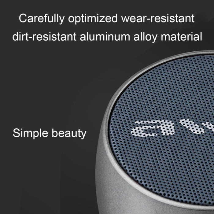 Wei Y500 Mini altavoz Bluetooth inalámbrico portátil con estéreo 3D, micrófono incorporado, compatible con tarjeta TF/AUX