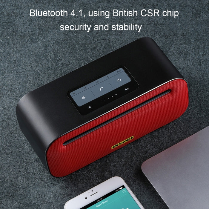 Altavoz Bluetooth inalámbrico Wei Y600 con estéreo 3D, micrófono incorporado, compatible con tarjeta TF/AUX/NFC