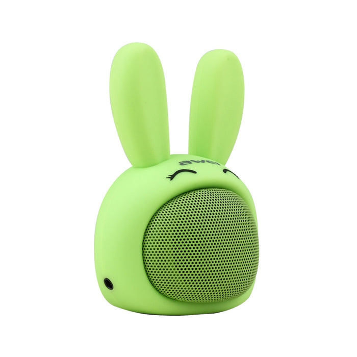 Awei Y700 Mini Altavoz Bluetooth Inalámbrico Conejo Portátil, Micrófono Incorporado, Soporte AUX/Llamada Manos Libres