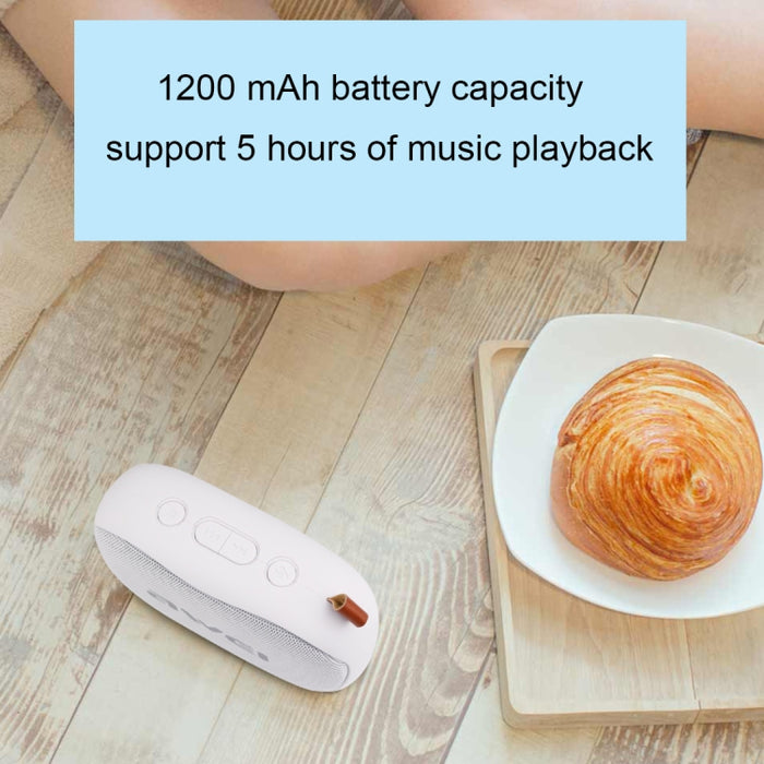 Wei Y900 Mini altavoz inalámbrico portátil con Bluetooth, micrófono con reducción de ruido, compatible con tarjeta TF/AUX
