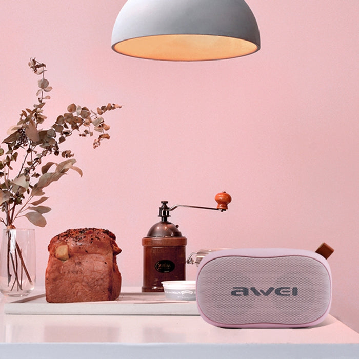 Wei Y900 Mini altavoz inalámbrico portátil con Bluetooth, micrófono con reducción de ruido, compatible con tarjeta TF/AUX