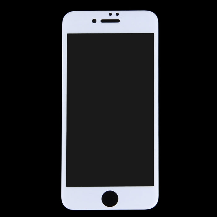 Para iPhone 7 0,3 mm 9H Dureza superficial 4D Borde curvo Protector de pantalla de vidrio templado de pantalla completa