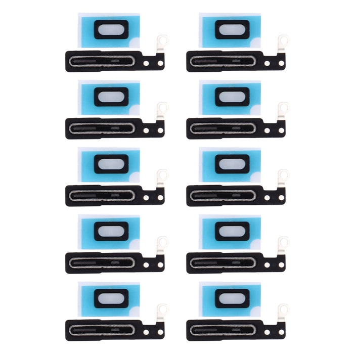 10 PCS Cubierta de malla del receptor del auricular + Etiqueta adhesiva del receptor del auricular para iPhone 7, For iPhone 7 (10 PCS)